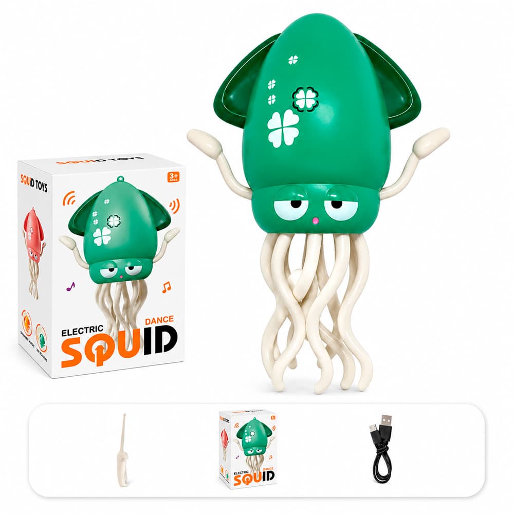 Інтерактивна іграшка кальмар Electric Squid Dance, USB (4)