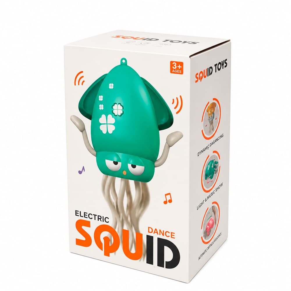 Інтерактивна іграшка кальмар Electric Squid Dance, USB (6)