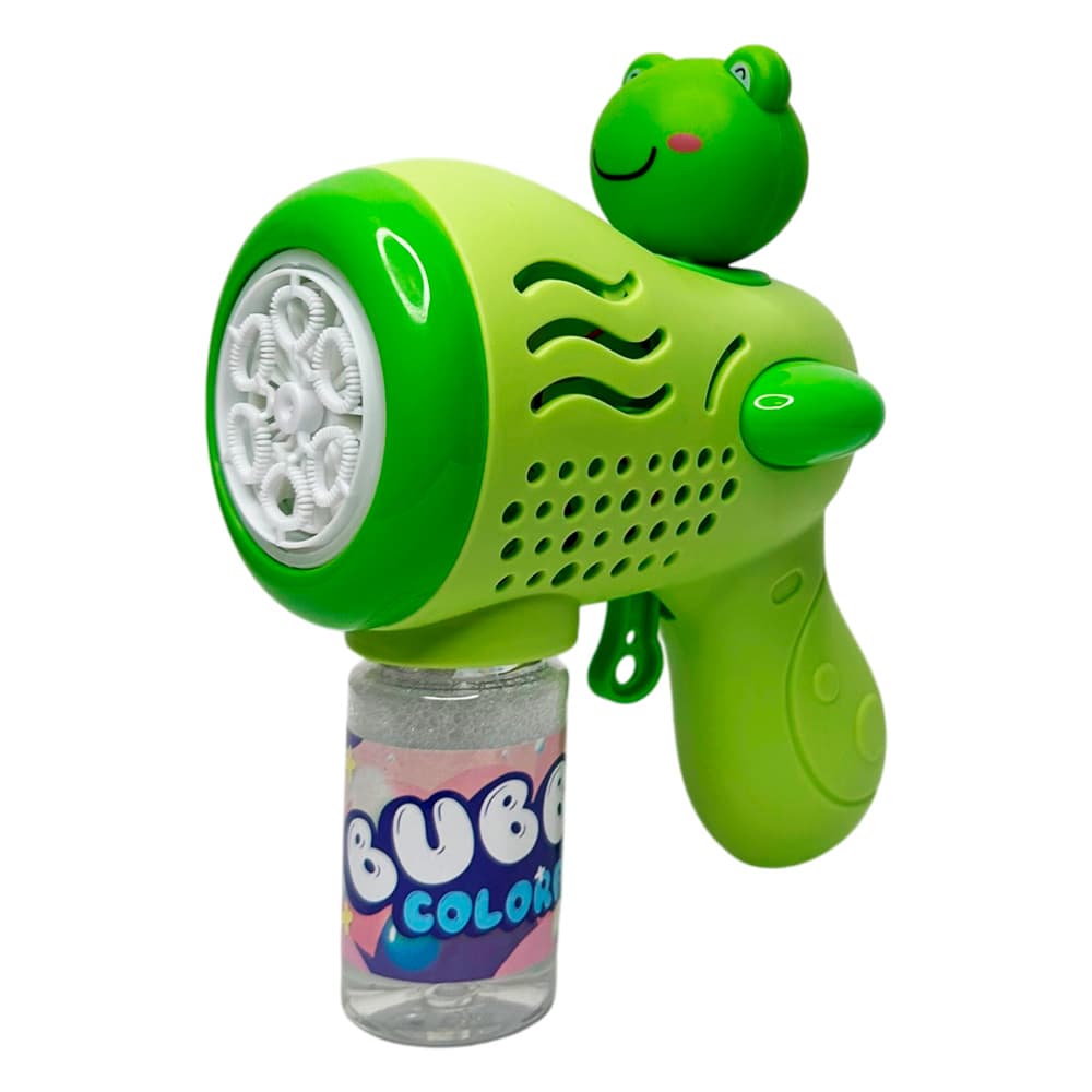 Пістолет для мильних бульбашок Bubble Gun жаба (2)