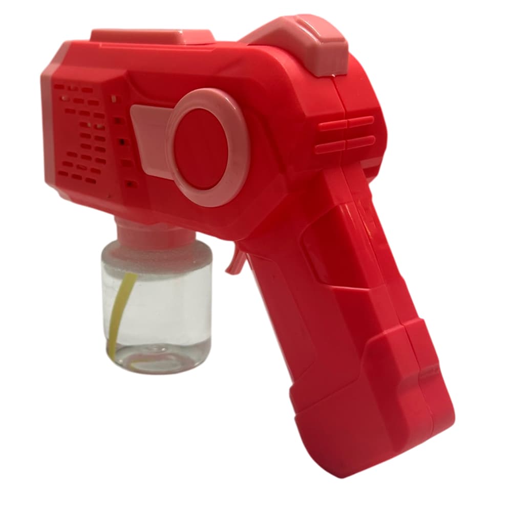 Пістолет для мильних бульбашок Bubble Gun, червоний (3)