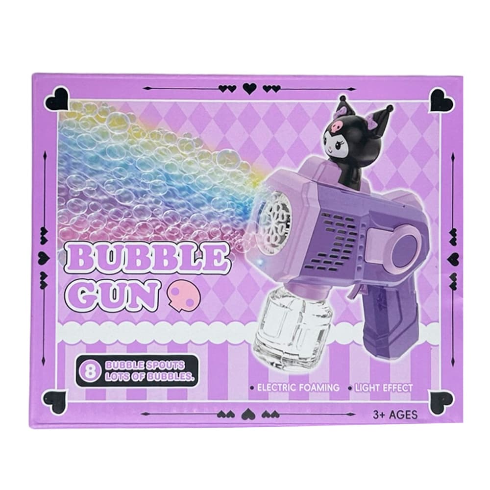 Пістолет для мильних бульбашок Bubble Gun з іграшкою (4)