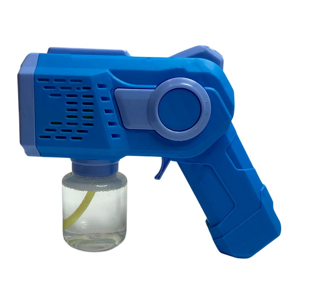 Пістолет для мильних бульбашок Bubble Gun, синій (2)