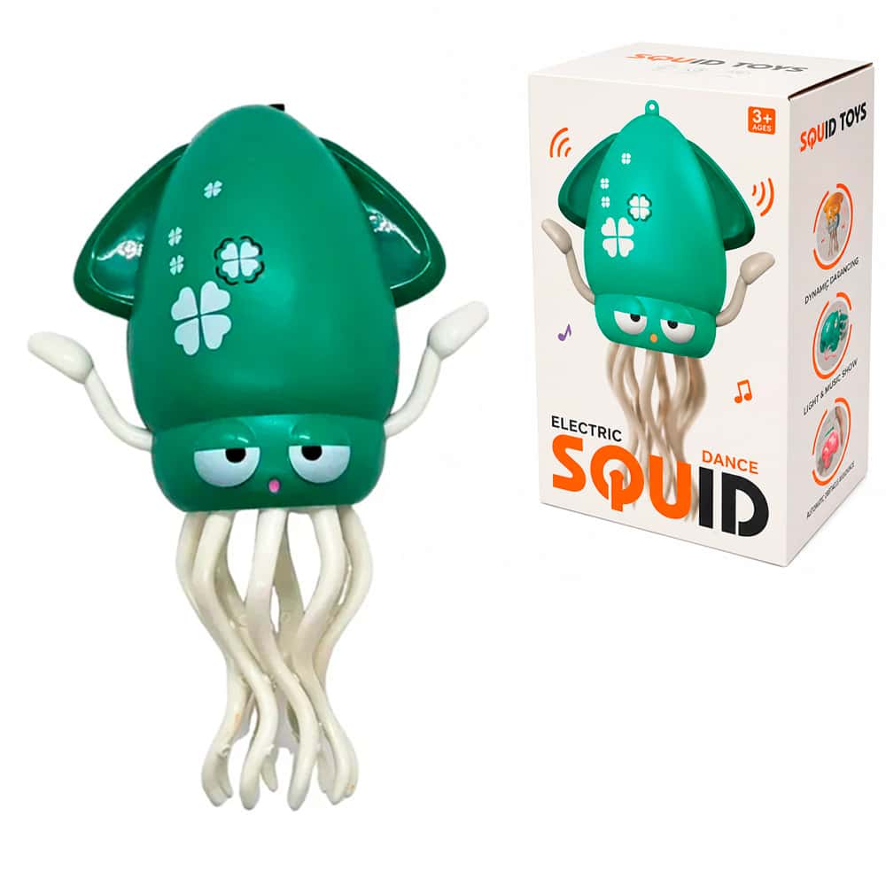 Інтерактивна іграшка кальмар Electric Squid Dance, USB